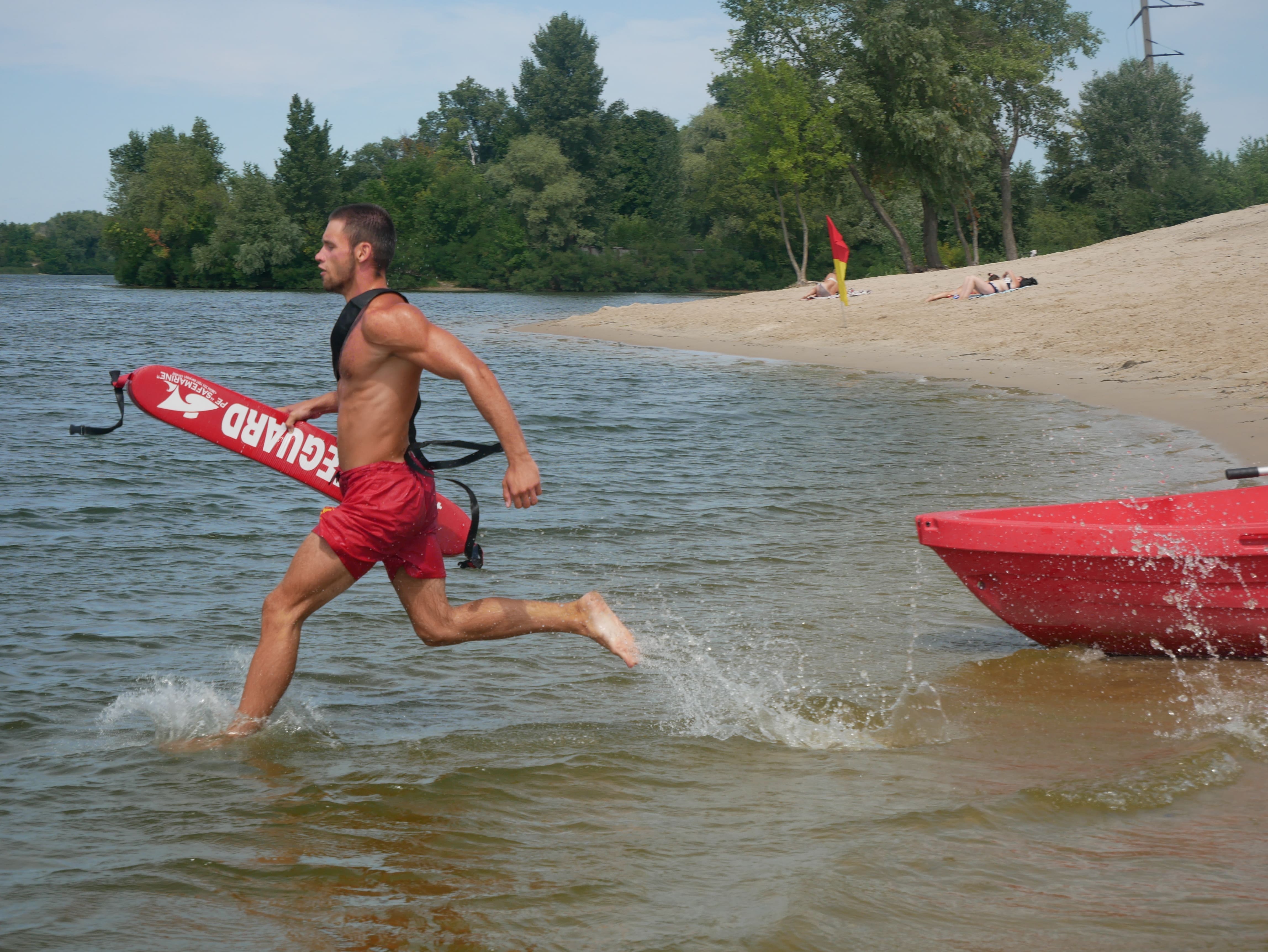 Lifeguards training